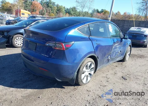 2020 Tesla Model Y Long Range Dual Motor All-Wheel Drive z USA, uszkodzony, nr VIN 5YJYGDEE2LF016684